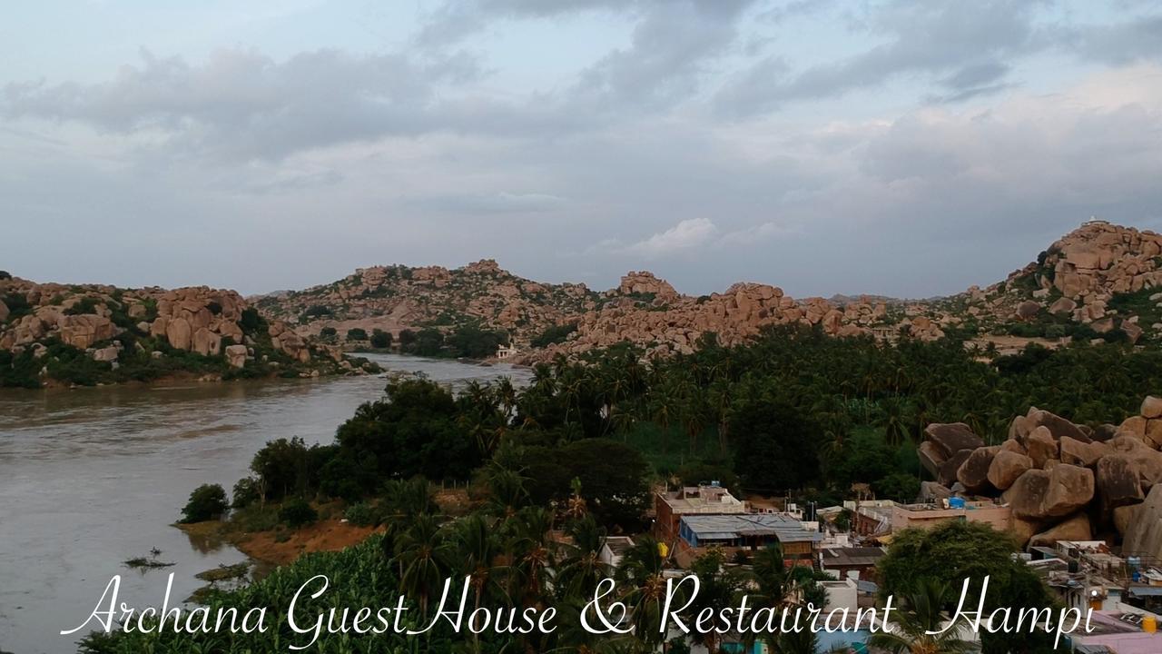 Archana Guest House River View Hampi Kültér fotó